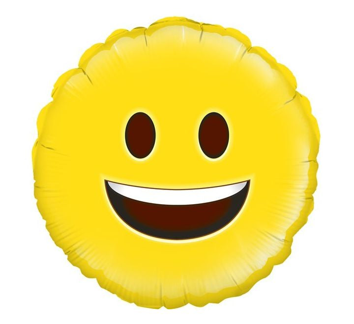 18" Happy Emoji Balloon 229387