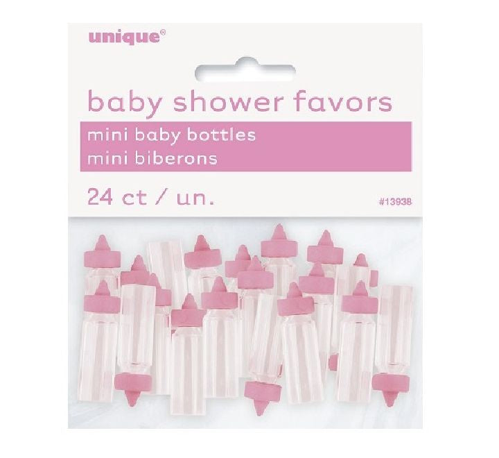 PINK MINI BABY BOTTLES