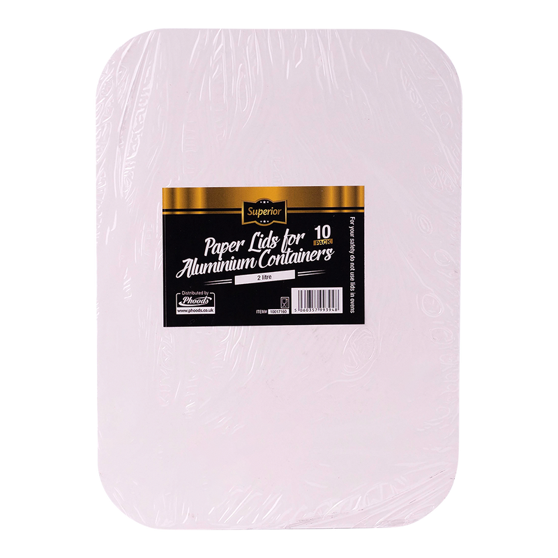 Paper Lids [Passover] for 2L Aluminium Containers &