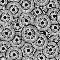 Rosettes Festives Black 20pk 374203