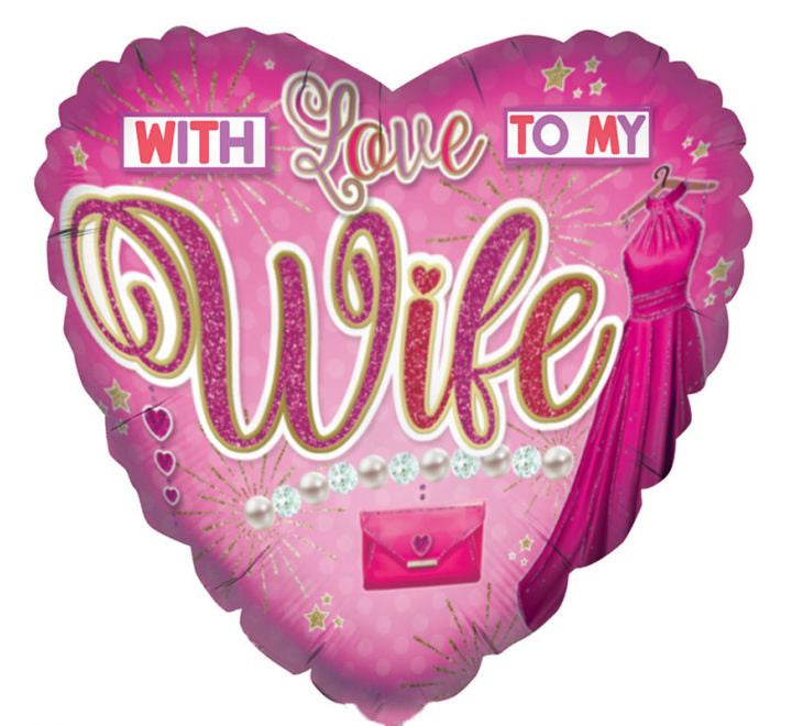18" Wife Balloon GBHT13