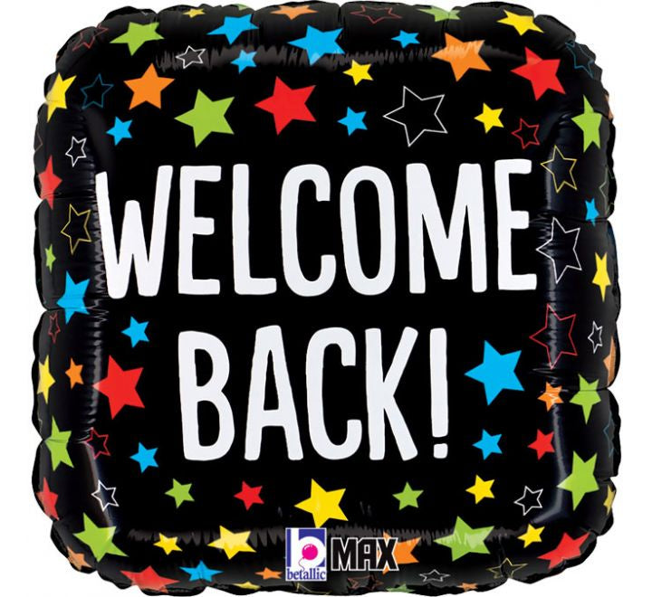 18in WELCOME BACK FOIL BALLOON