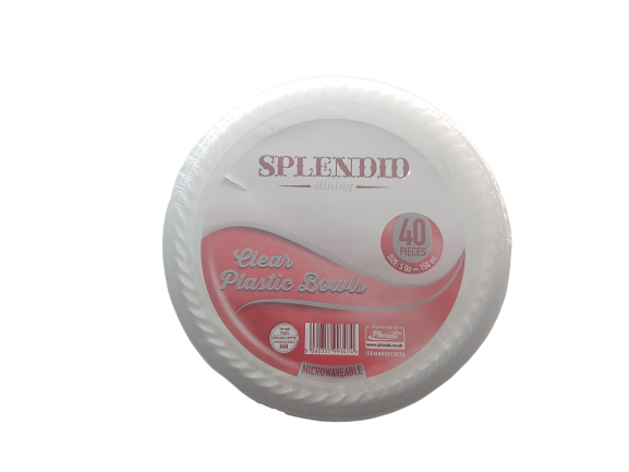 Plastic Bowls 5oz Clear &