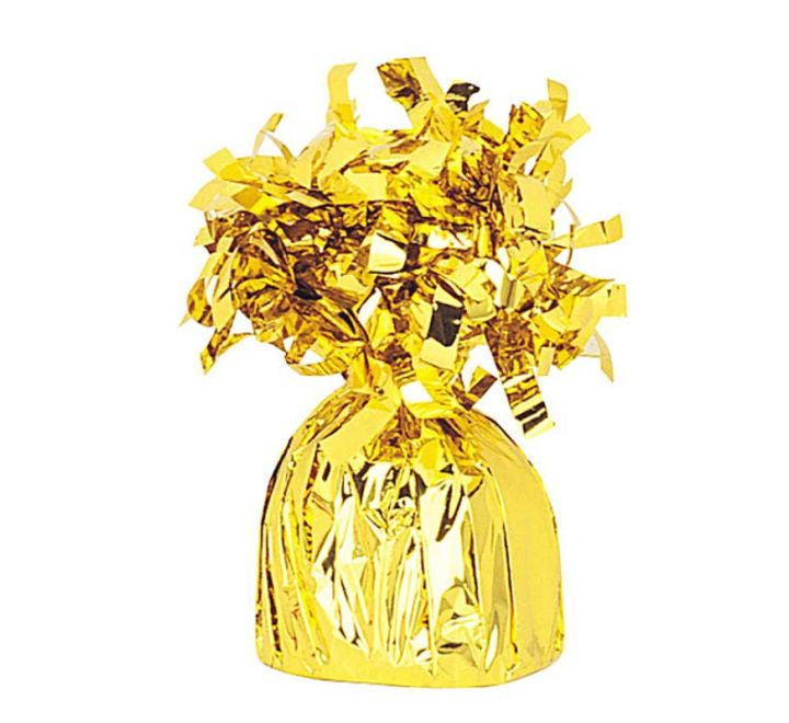 Gold Gift Balloon Weight 85647
