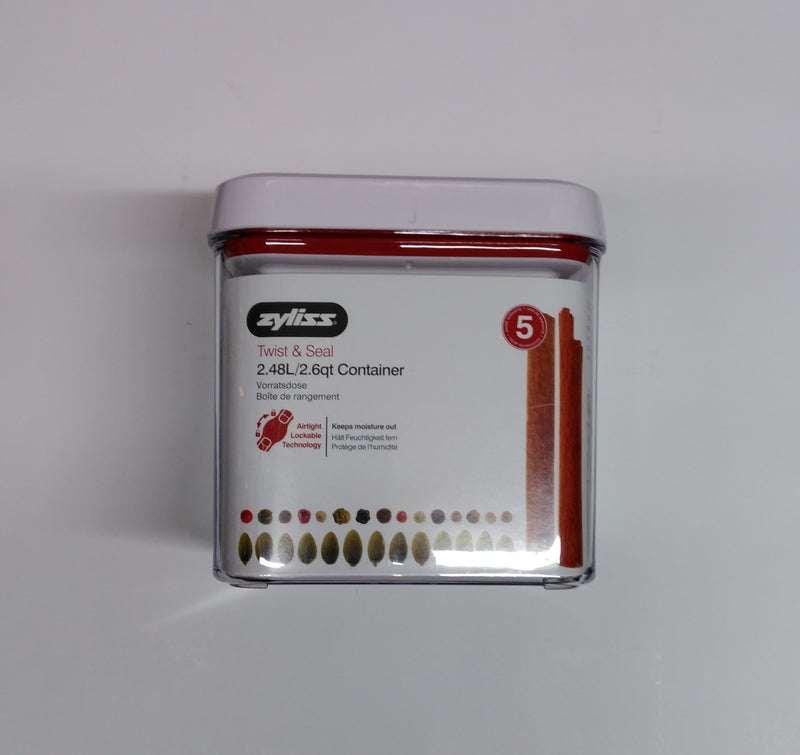 ZYLISS CONTAINER TWIST & SEAL 2.48L