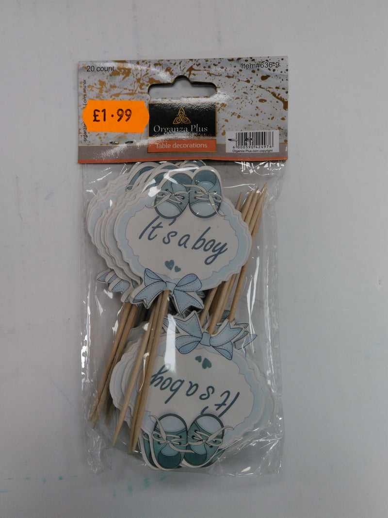 Cakepick It’s a Boy 20pk