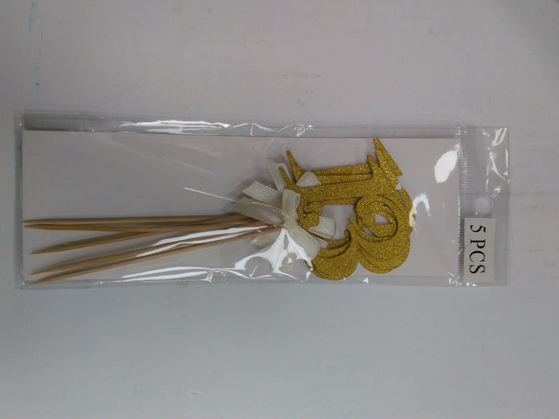 Cake Stick 13yr 5pk