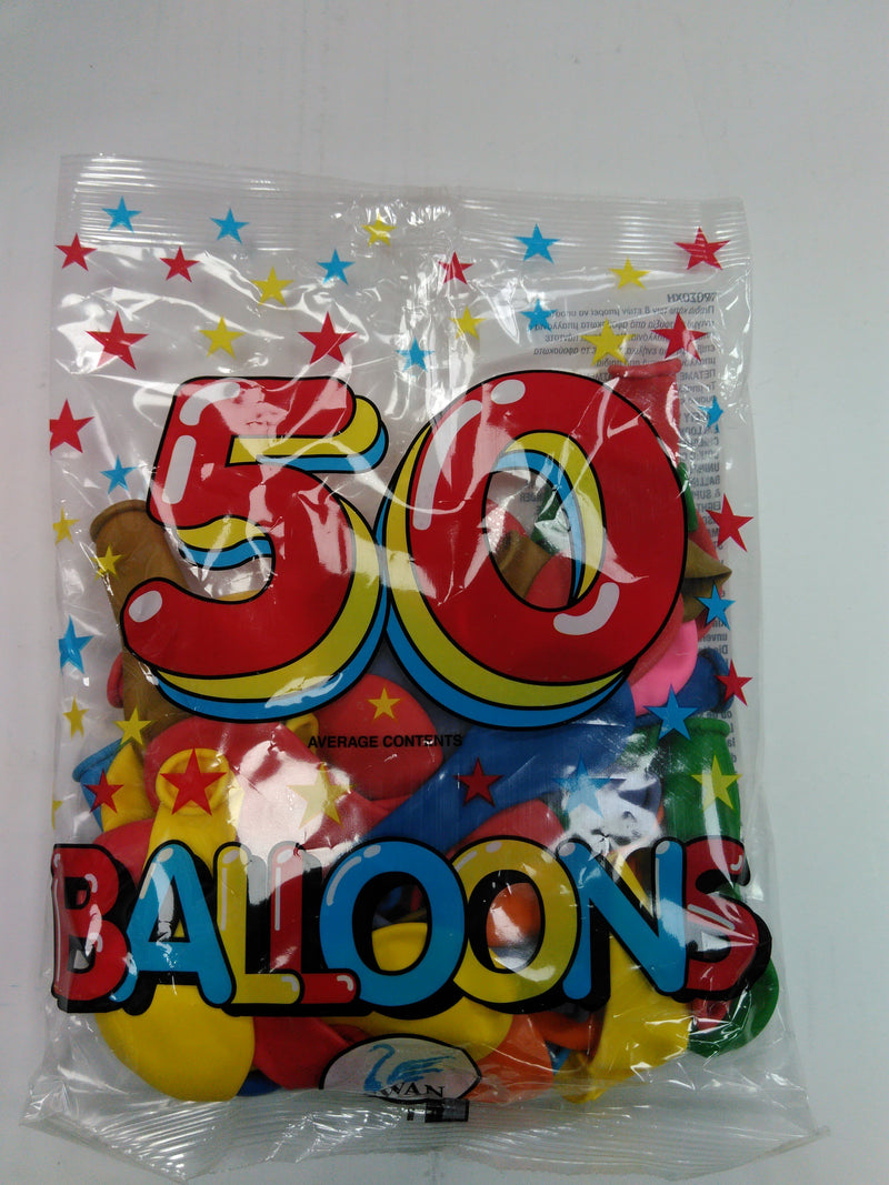 Ballons Round 50pk