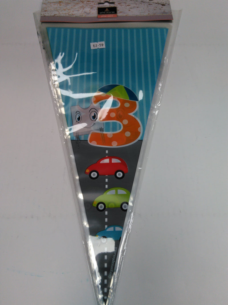 Birthday Bags 3yr 25pk