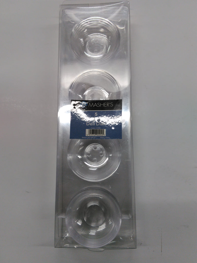 Four Sections Deli Dish 5pk