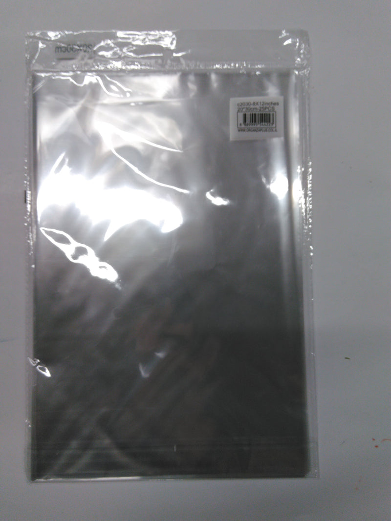 Cellophane Bags self Seal 20x30cm C2030 25pk