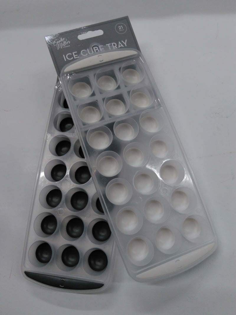 Ice Cube Tray Grey White