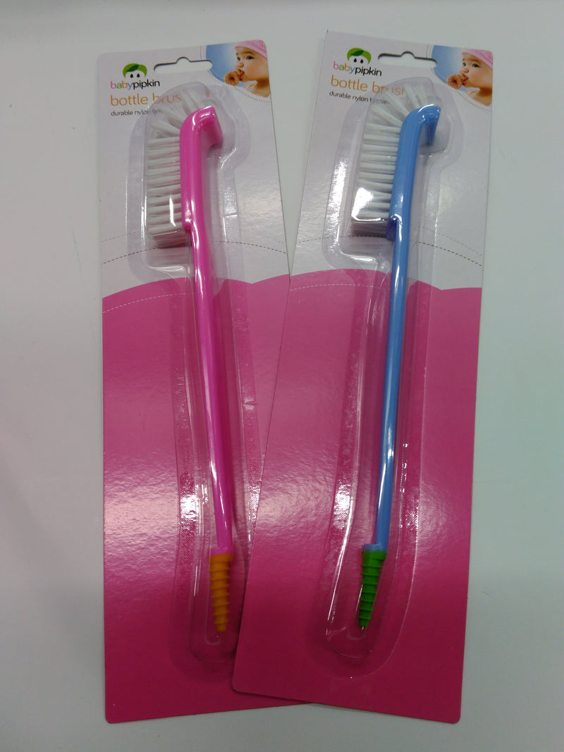 Baby Bottle Brush Blue and Pink