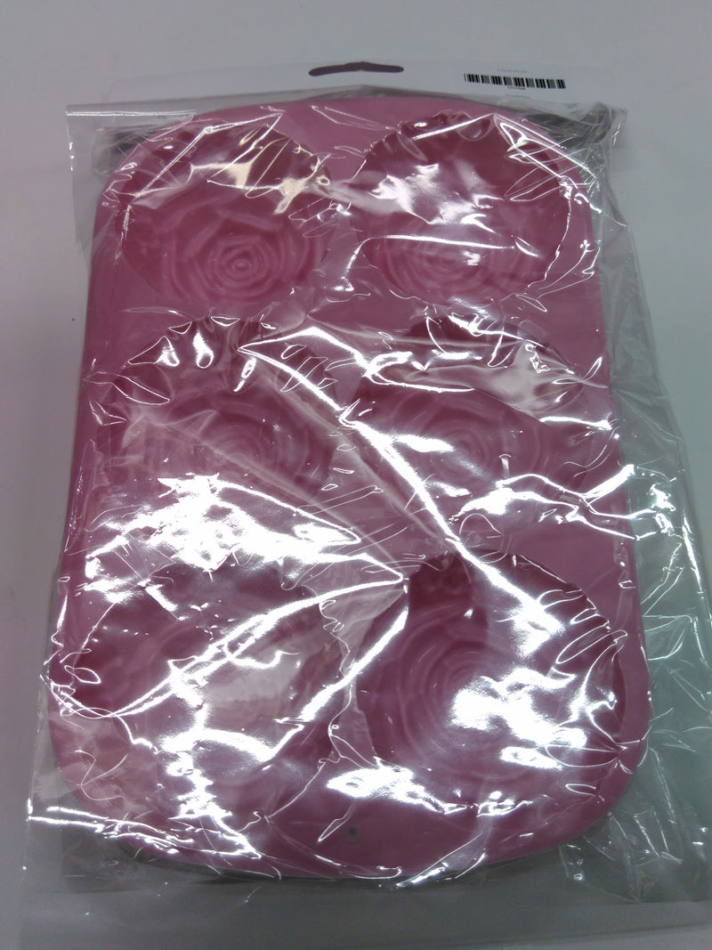 6 Rose Mould Pink