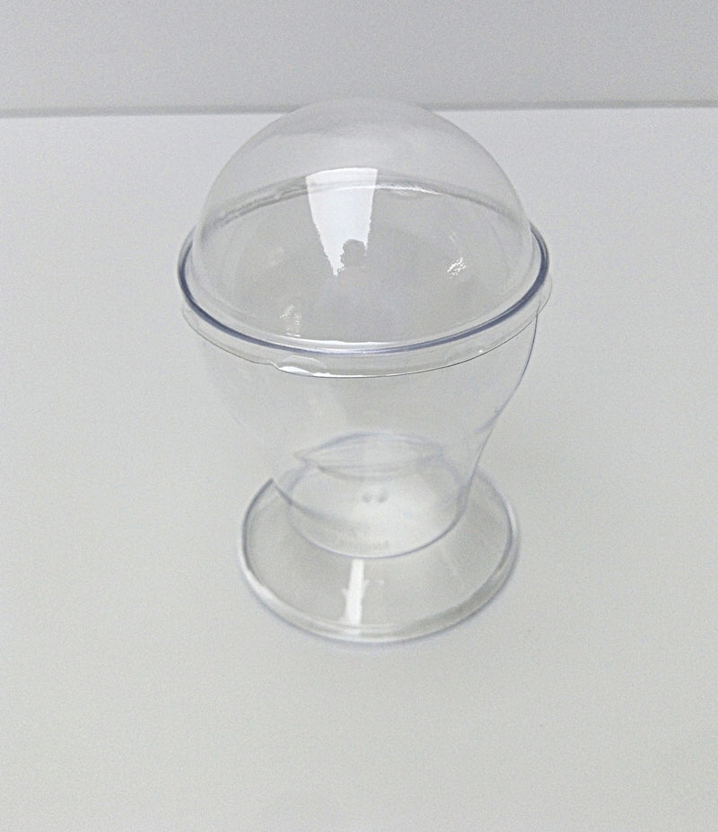 180ml ROYAL PETITE DESSERT CUP W/LID 6pk