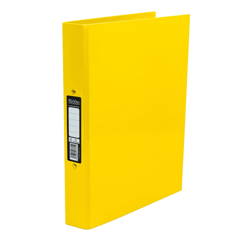 A4 Brights Ring Binder Yellow