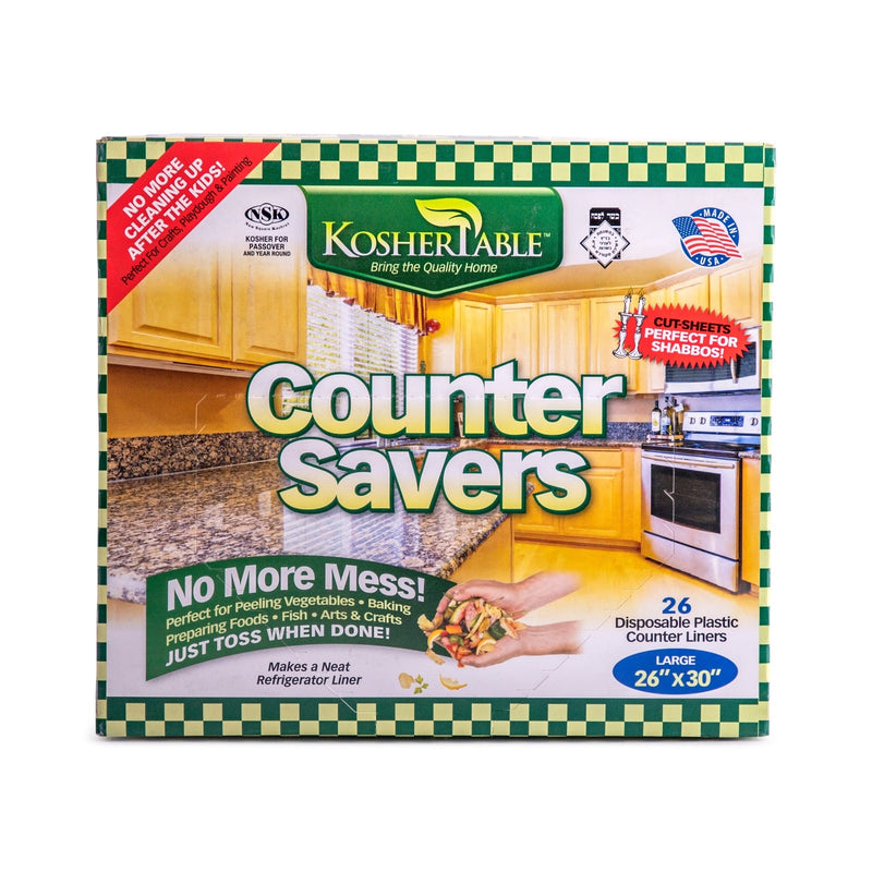 Plastic Counter Savers "KosherTable" 26"x30" 26&