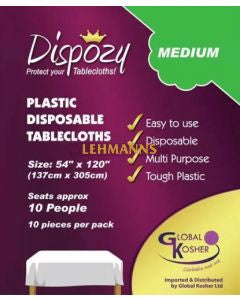 Dispozy Tablecloths Medium Pack 54&