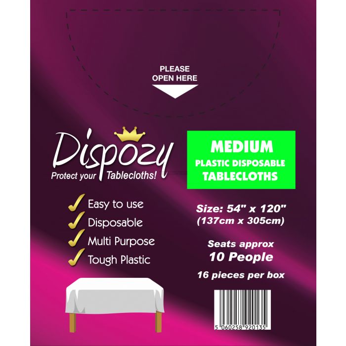 Dispozy Tablecloths Medium Box 54&