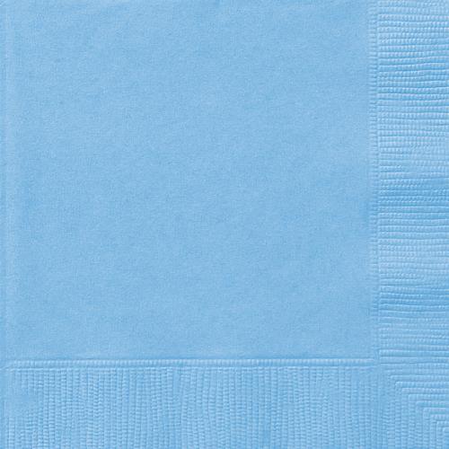 Unique True Blue Napkins 20pk