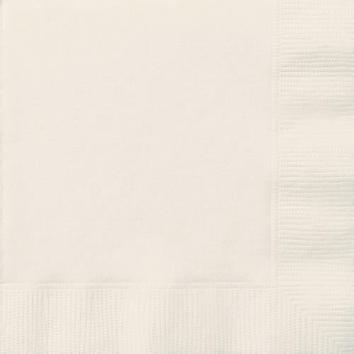 Unique Cream Napkins 50pk