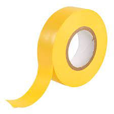 PVC Yellow Elect Insulation Tape 19mmx20