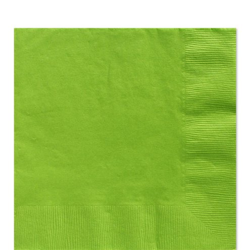 Unique Lime Green Napkins 50pk