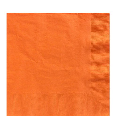 Unique Orange Napkins 50pk