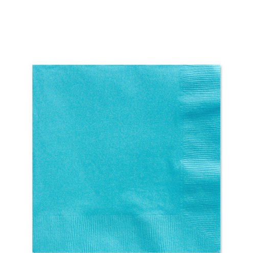 Unique Teal Napkins pk 50