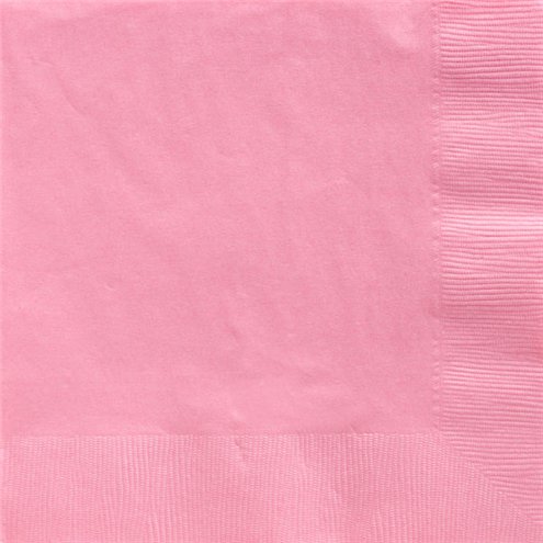 Unique Baby Pink Napkins pk 50