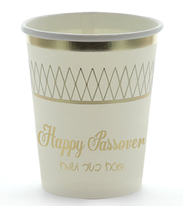 Happy Passover Paper Cups 12pk
