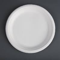 7" Round White Plates 20pk