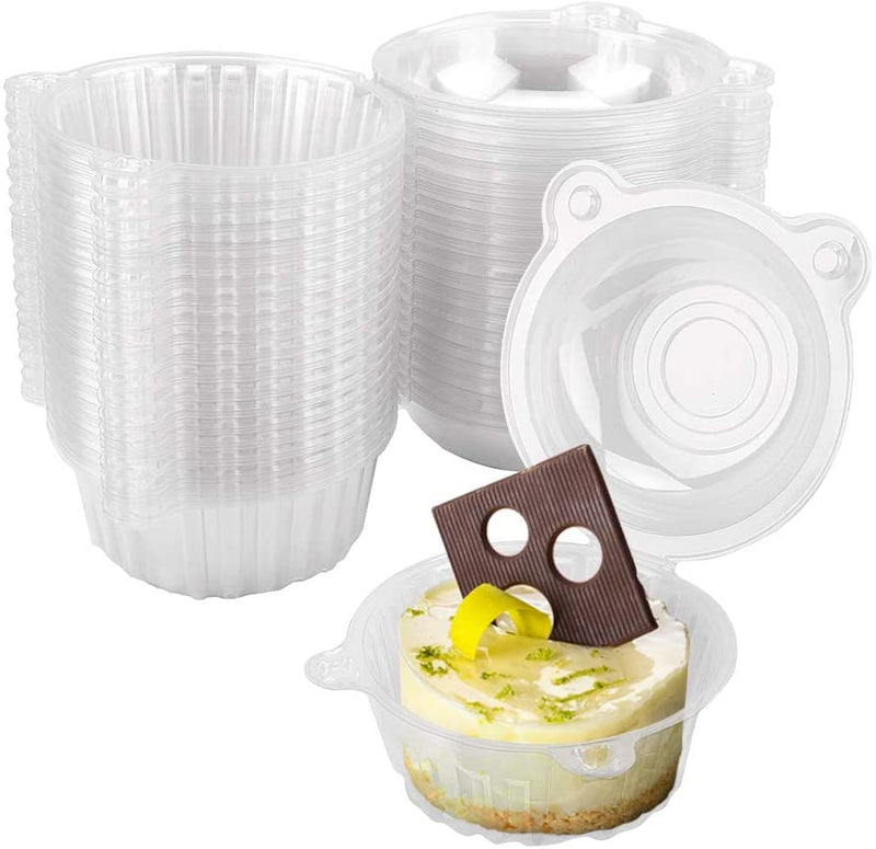 Muffin Hinged Container