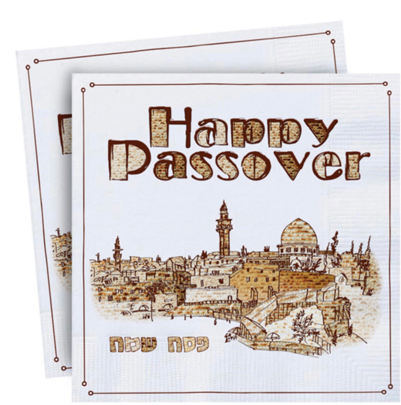 Pesach design napkins