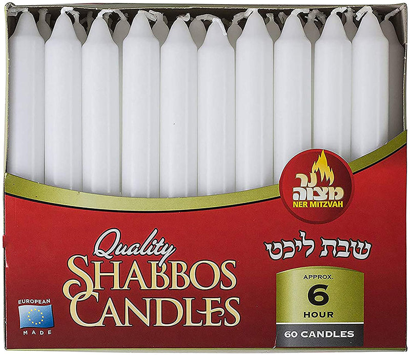 Six hour Candles (shabbos)