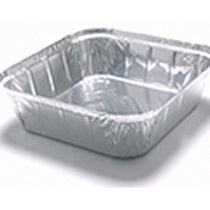 9x9 Deep Square Foil Container