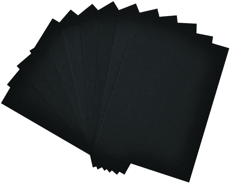 A4 Black Card 10 sheets