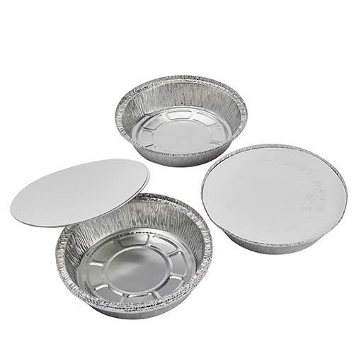 7" Round Foil Lid