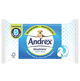 Andrex Classic Clean Washlets