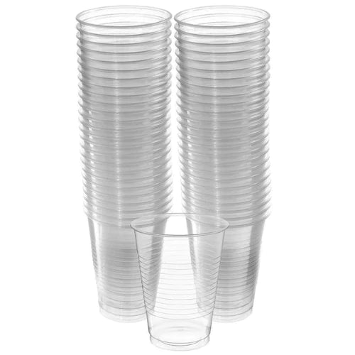 Clear Plastic Cups 220cc 100pk