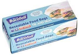 Bacofoil Small Food Bags & Ties 40pk