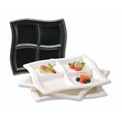 4 Compartment Wave Tray