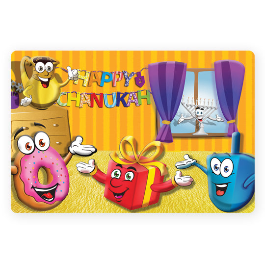 Chanukah Placemat CPM-1001