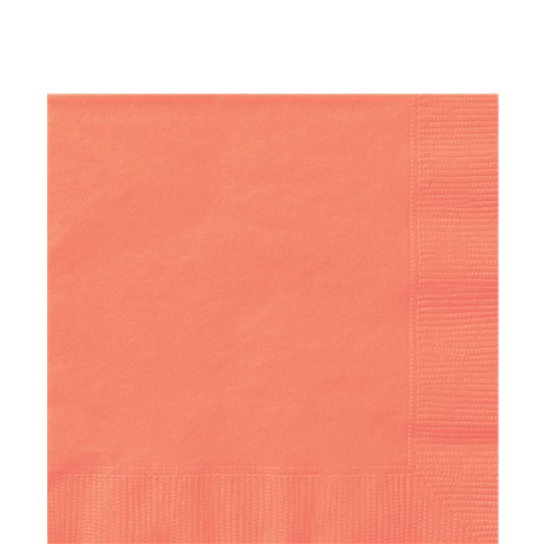 Unique Coral Napkins 20pk