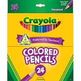 Crayola Coloured Pencils 24pk