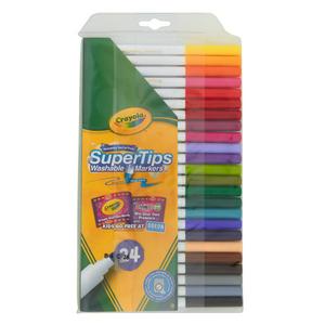 Crayola Super Tips Washable Markers 24pk