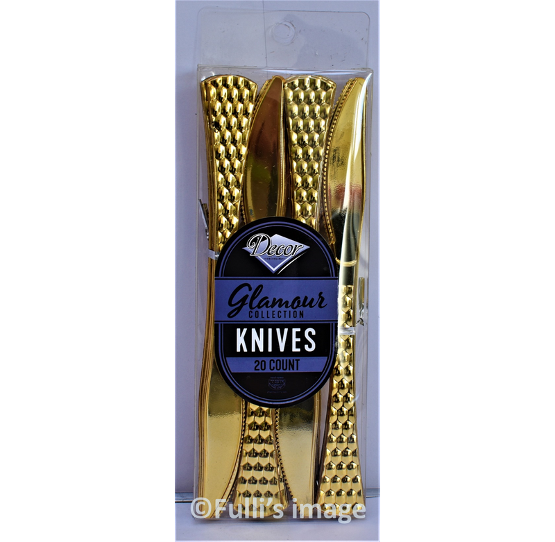 Decor Gold knives 20 pk