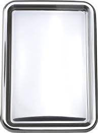 Mozaik Shiny Silver Tray 35x24cm spk