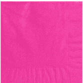 Unique Hot Pink Napkins 50pk