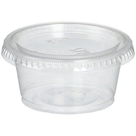 Majestic 2oz sauce cup with lid 1 pc